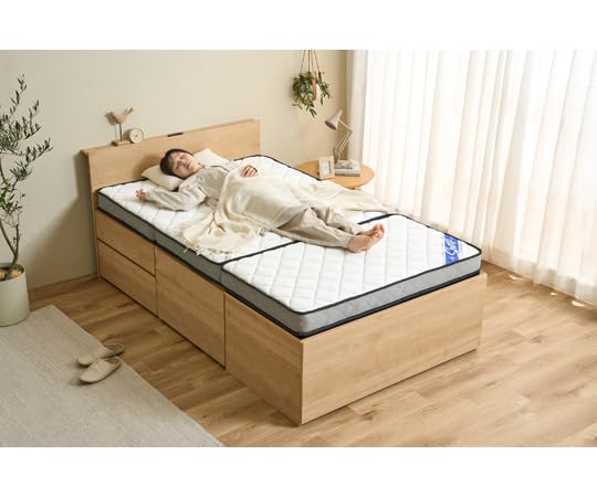 Amazon｜アイリスオーヤマ 三つ折りポケットコイルマットレス 11cm